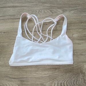 Lululemon White Bra size 4